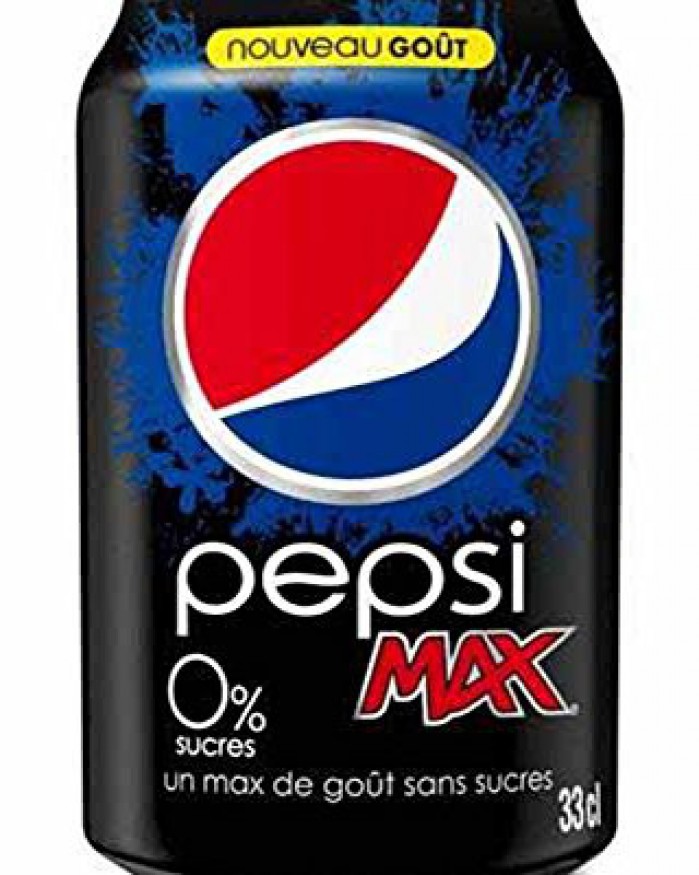 Pepsi Max (Zero), canette 33 cl