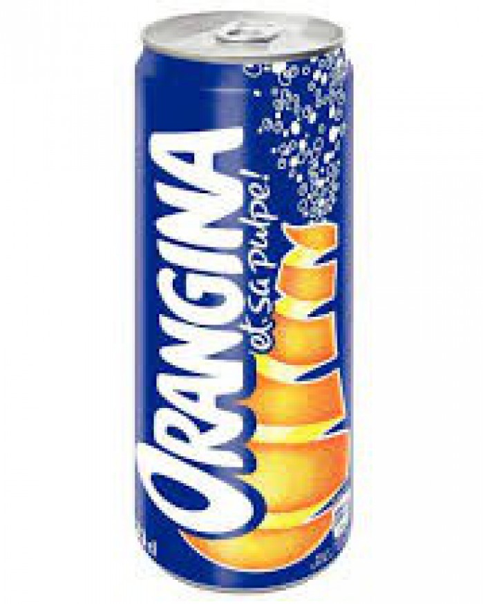 Orangina, canette 33 cl