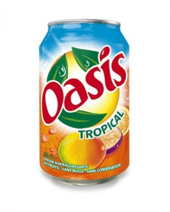 Oasis Tropical, canette 33 cl