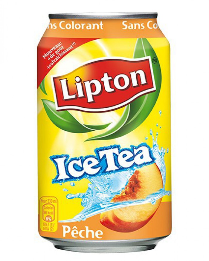 Ice Tea Pêche, canette 33 cl